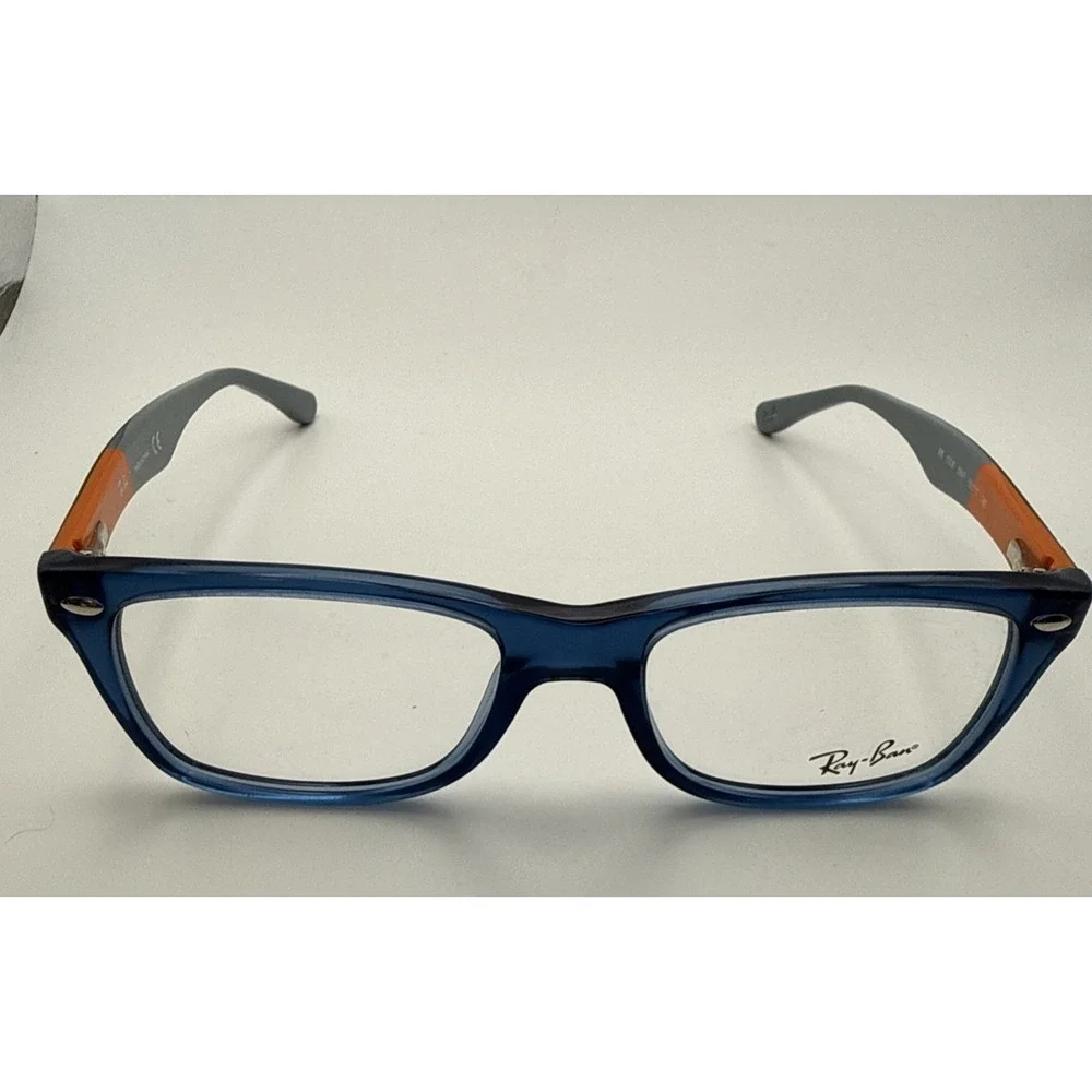Ray-Ban Authentic RB5228 5547 Blue/Orange  Eyeglasses 50- 17-140 Frames Only